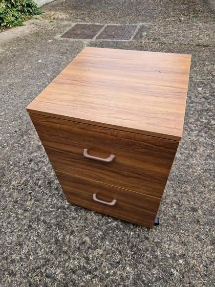 Photo of free Two drawer pedestal (EN5) #1