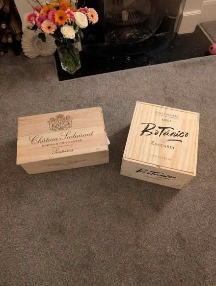 Photo of free Empty wooden wine cases (Lion Gate TW9) #2
