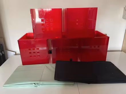 Photo of free Kallex boxes- plastic/material (Eye, Suffolk) #1