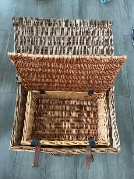Photo of free 2x wicker hamper baskets (Staines TW18) #2