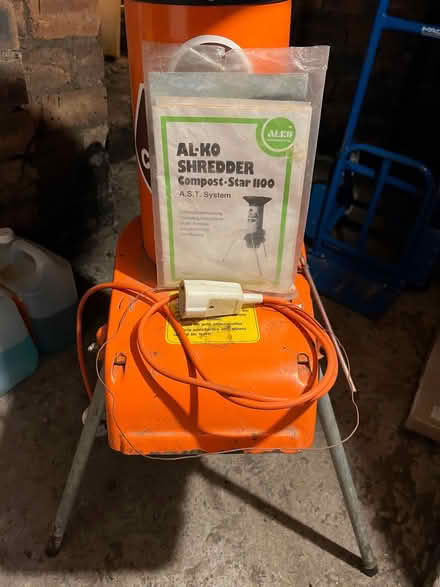 Photo of free ALKO Shredder - Compost-Star 1100 & user manual (Clarkston G76) #2
