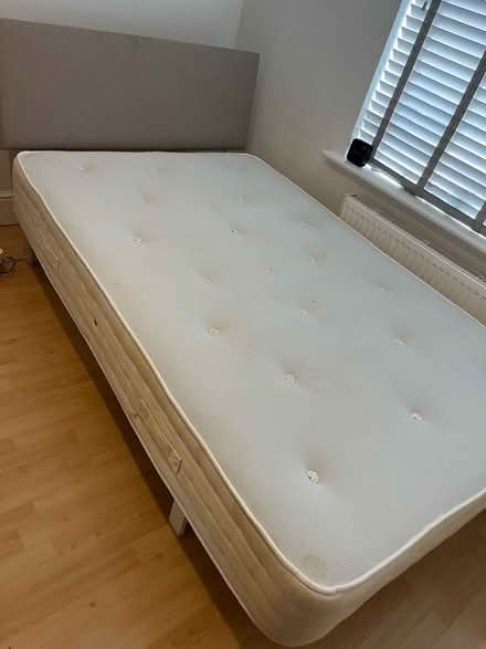 Photo of free Compact double bed frame, underbed storage and mattress (Beckenham BR3) #3