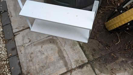 Photo of free White shelf unit wall mounted (CH43) #1