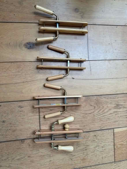 Photo of free 4x Wooden internal door handles (Cumnor OX2) #2