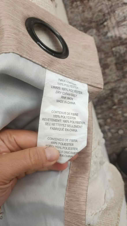 Photo of free 5 Curtains with grommets (Potomac md) #3