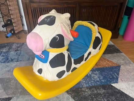 Photo of free Children's Rocking Cow (08846) #1