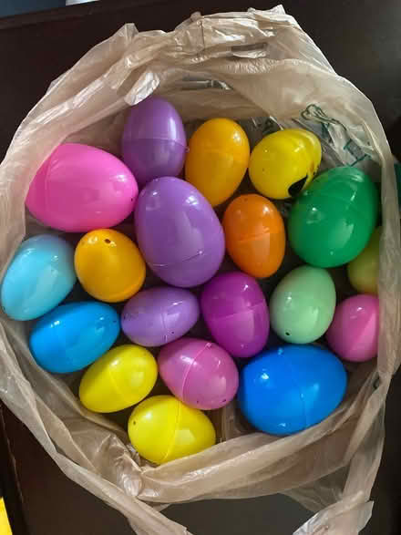 Photo of free Bag of plastic Easter eggs (Skokie) #1