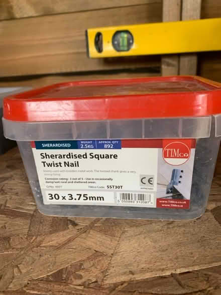 Photo of free Sheradised square twist nails (Tadworth) #1