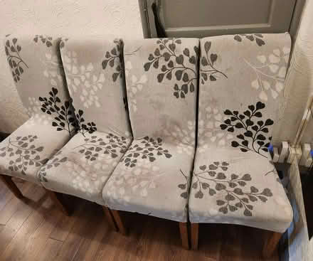Photo of free Oak wood chairs (East Ham) #3