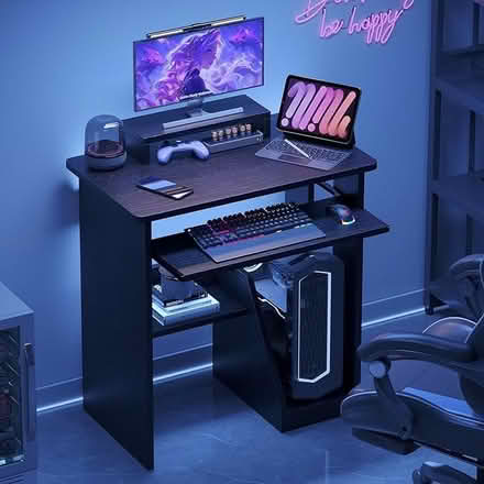 Photo of Small Computer Desk and Chair (45251) #1