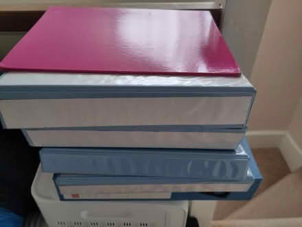 Photo of free Folders and box file (Maiden Erlegh Nature Reserve RG6) #1