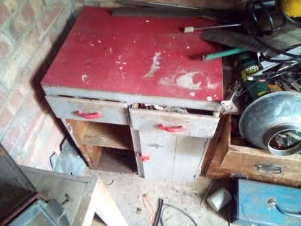 Photo of free Cabinet with 2 draws needs love (Hoddesdon EN11) #1