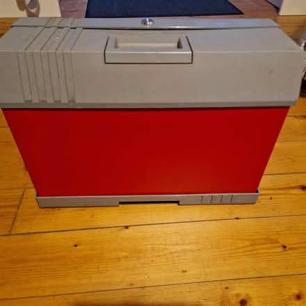 Photo of free File box and stationery items (Juniper Green, EH14) #1
