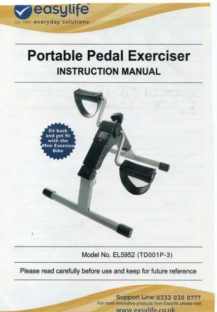 Photo of free Portable Pedal Exerciser (Horndean PO8) #2