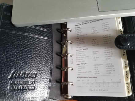 Photo of free Mini leather filofax (Sheffield 2) #1