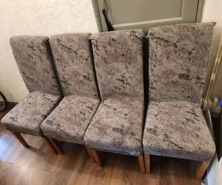 Photo of free Oak wood chairs (East Ham) #1