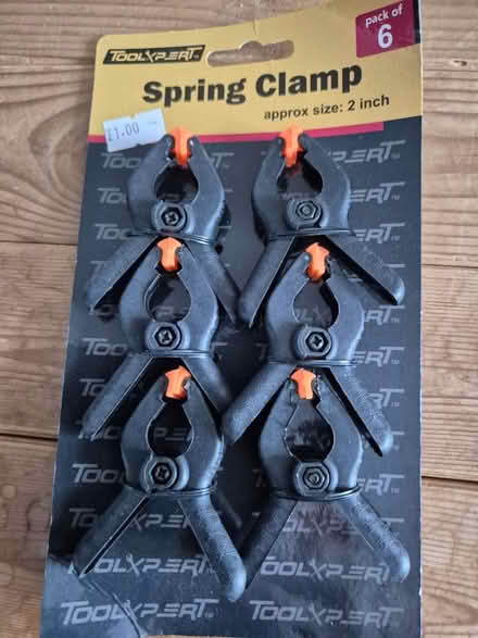 Photo of free New small spring clamps (Wolverhampton WV10) #1