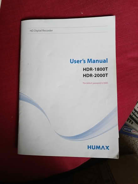 Photo of free Humax digital recorder (Great Baddow) #2