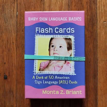 Photo of free Baby sign language flashcards (Ann Arbor Northwest Side) #1