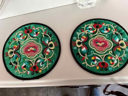 Photo of free 2 5" fabric patches (Prospect and DeAnza) #1