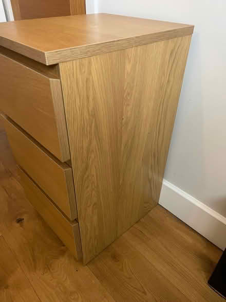 Photo of free Malm 3 Drawer Unit (Lower Buckland SO41) #1