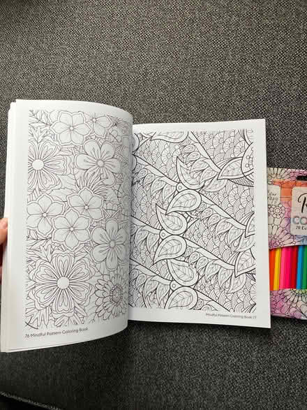 Photo of free Colouring book and pencils (Adamsdown CF24) #2