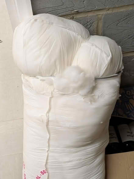 Photo of free Old duvet for stuffing (Near Seaford station) #1