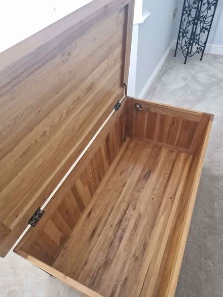 Photo of free Wooden Ottoman x 2 (Norton WA7) #1