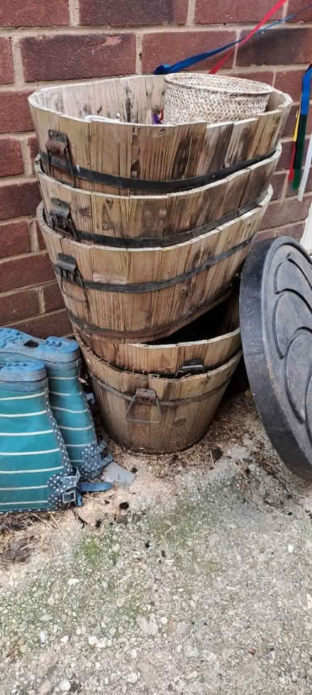 Photo of free Wooden planters (Churchdown) #1