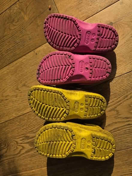 Photo of free Child crocs uk 11 and 13 (M21, Chorlton) #2