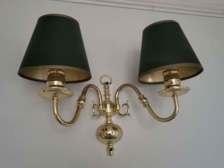 Photo of free Three very attractive double wall light fittings. (South Heath HP16) #1