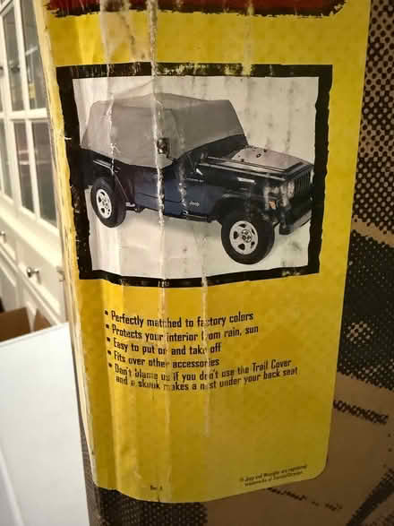 Photo of free Jeep Wrangler Trail Cover (Southeast Fort Collins) #3