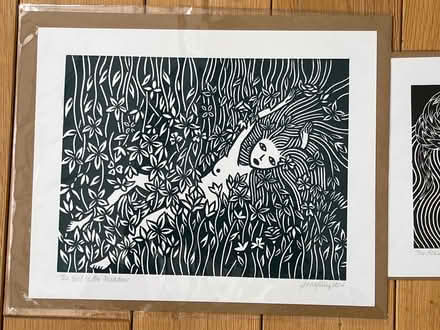 Photo of free 2 x Linocut prints by Anna Ruiz (New Eltham SE9) #2