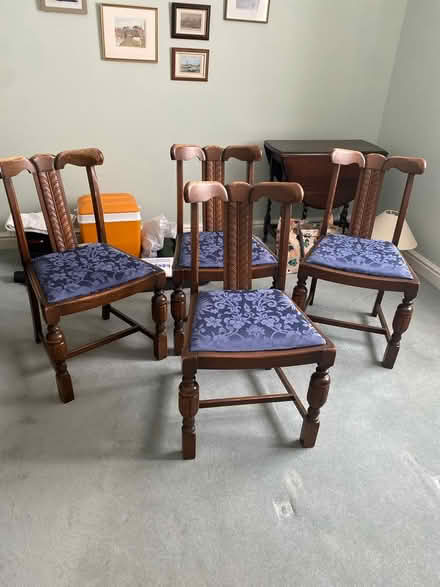 Photo of free 4 dining chairs (Taunton TA1 2LU) #1