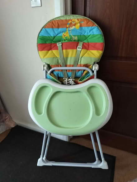 Photo of free folding childs high chair (Burleigh GL5) #1