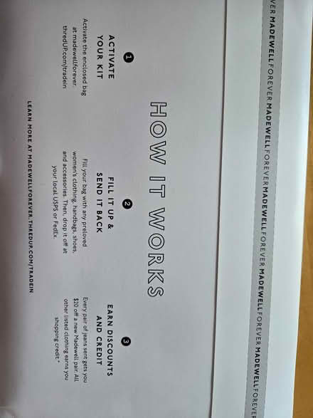 Photo of free 2 MadewellForever clothes kits (Downers Grove) #2