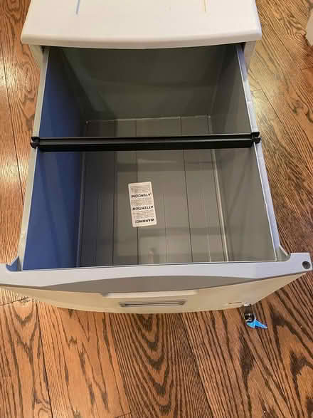 Photo of free Two stacking, locking file boxes (Lower East Side) #2