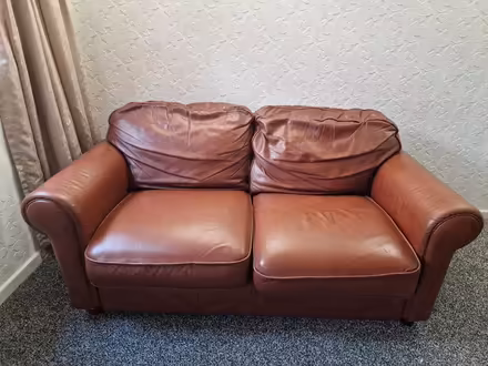 Photo of free Two seater sofa (Druid Heath B14 5RX) #1