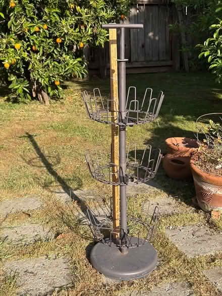 Photo of free 3-Tier Revolving Shoe Storage Tree (Mary and Homestead, Sunnyvale) #1