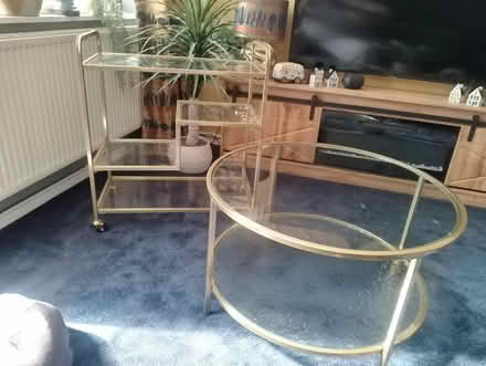 Photo of free coffee table and drinks trolley (Greasby) #1