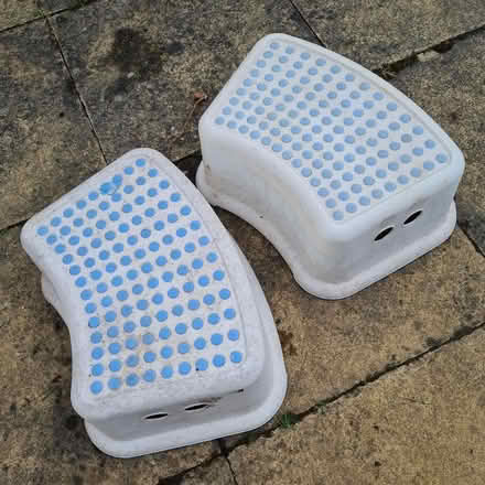 Photo of free 2 ikea plastic stools (The Camp AL4) #1