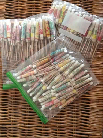 Photo of free Cocktail Umbrellas Approx 200 (Mappleborough Green B80) #1