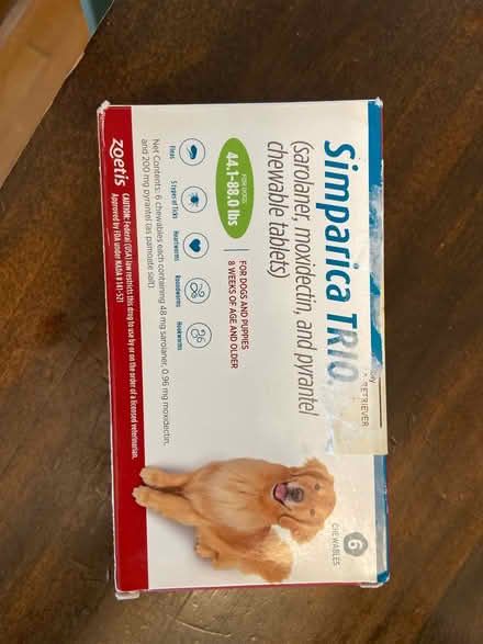 Photo of free Large dog flea/tick meds (NE DC 20018) #1