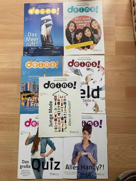 Photo of free German Language magazines for GCSE (M33 Sale) #1