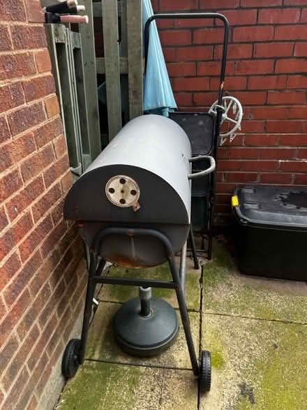 Photo of free Old bbq and step ladders (metal) (OL6, Ashton under Lyne) #1