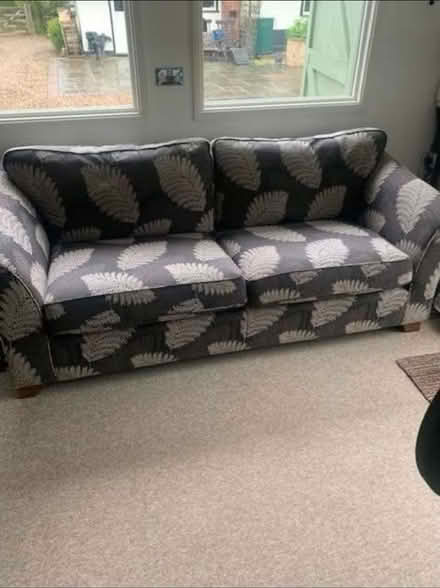 Photo of free 3 seater grey sofa (AL4, St albans) #1