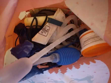 Photo of free Bag of aquarium stuff (EH6) #1
