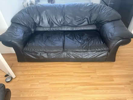 Photo of free 3 seater sofa & single arm chair (Brixton) #3