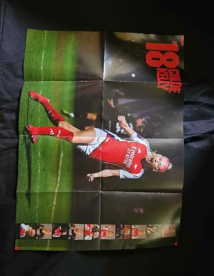 Photo of free Chloe Kelly A2 poster (Noke OX3) #1