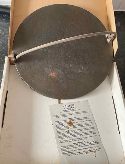 Photo of free Cast iron griddle (Letchworth, SG6) #2